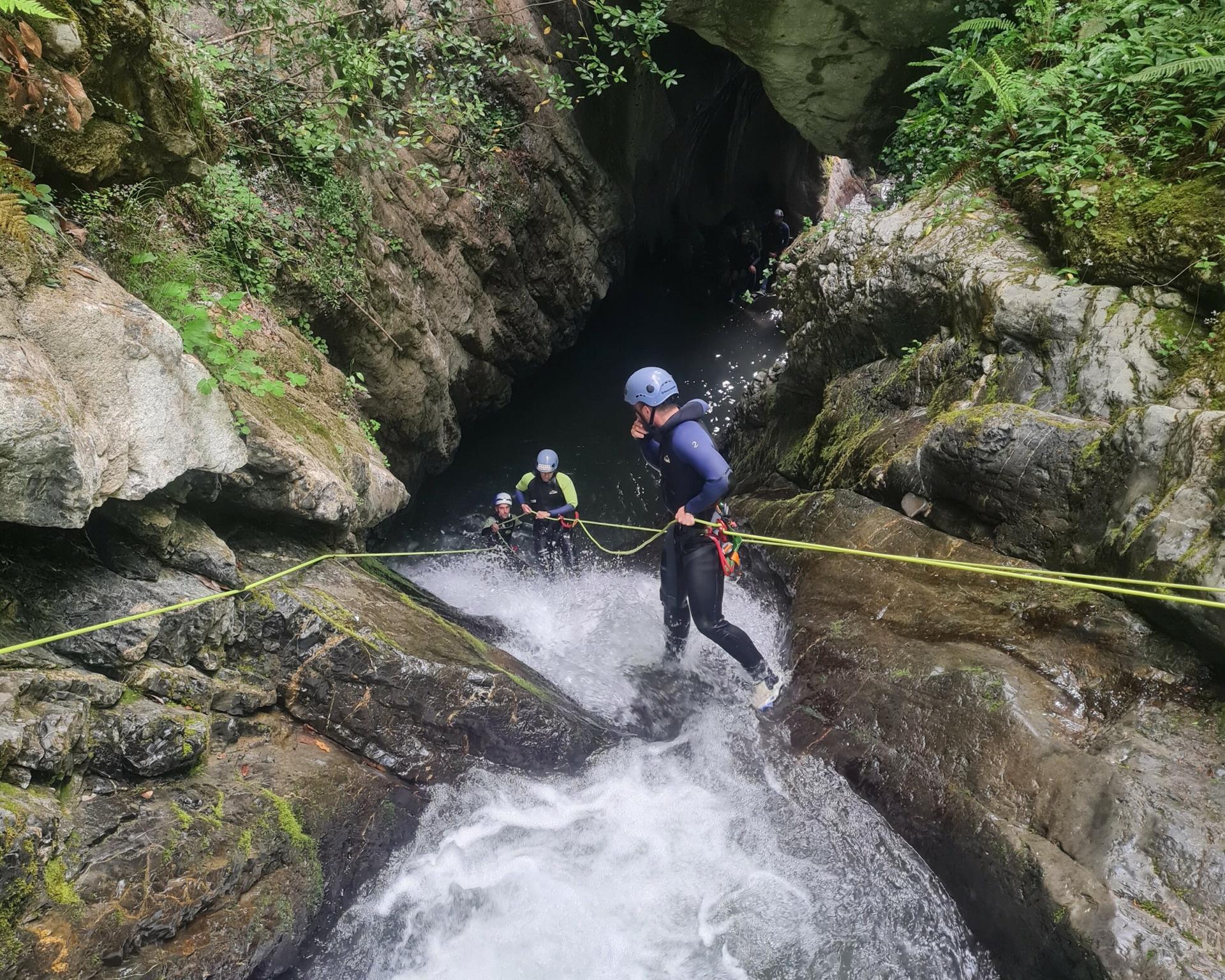 Descenso de cañones